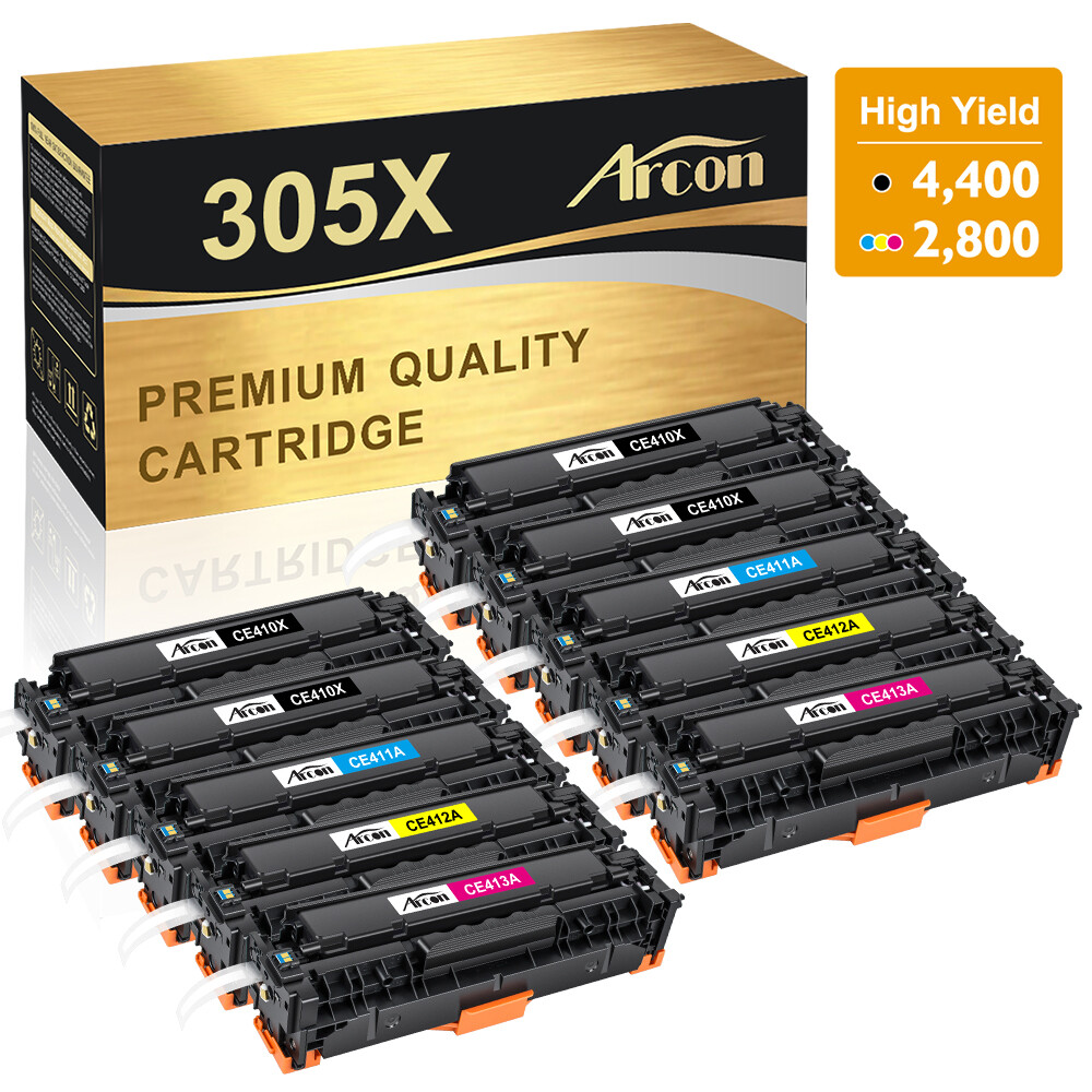CE410A -CE413A 305A Toner Lot for HP Laserjet Pro 400 M475 M451 Pro 300 M375nw