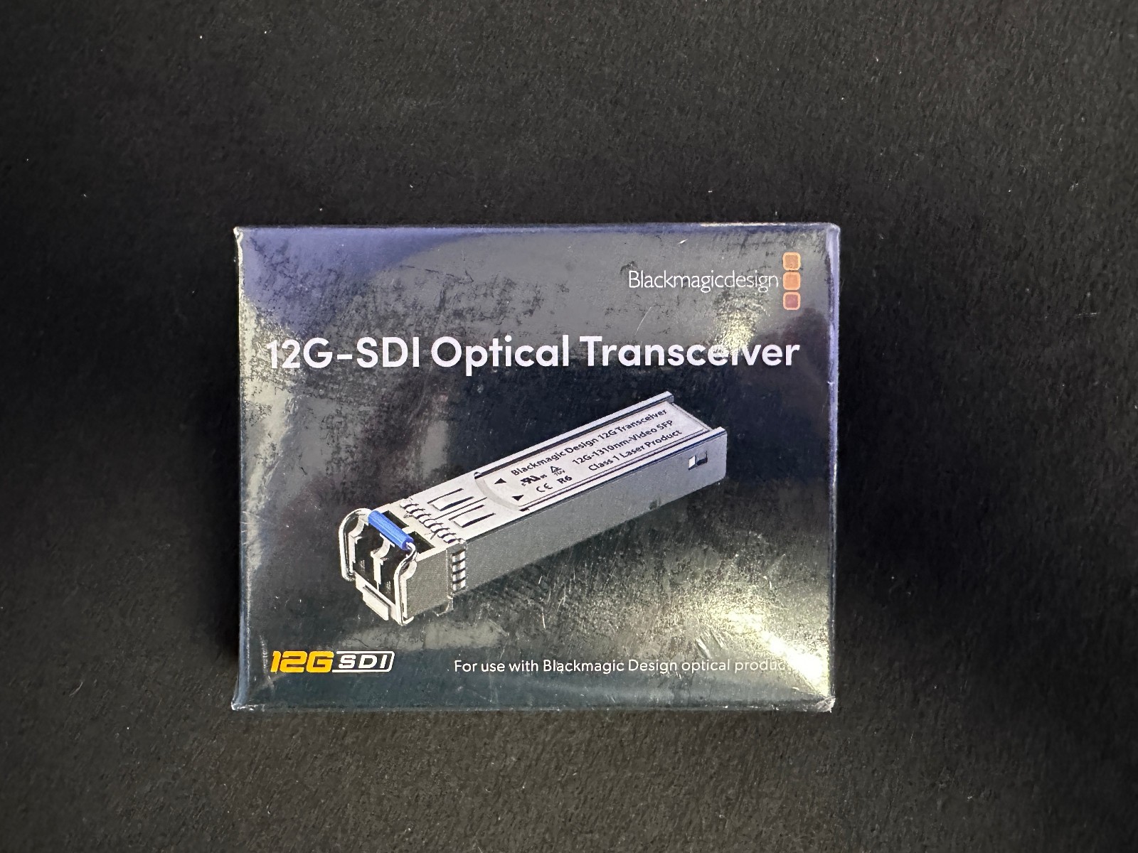 Blackmagic Design 12G-SDI Optical Transceiver 1310nm Video SFP New Sealed