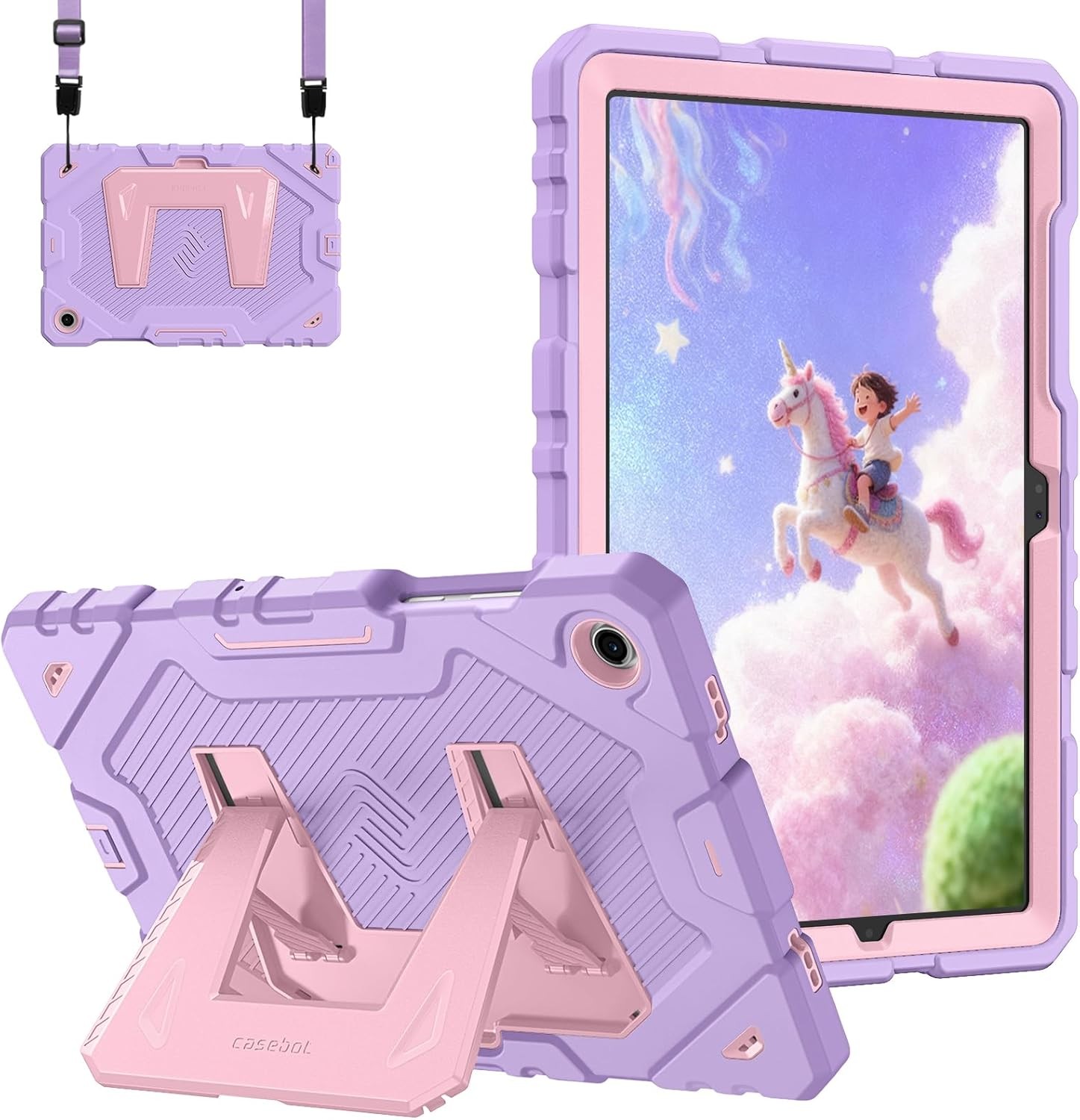 Case for Samsung Galaxy Tab A11+ Plus 11 Inch (2025) Heavy Duty Kickstand Cover