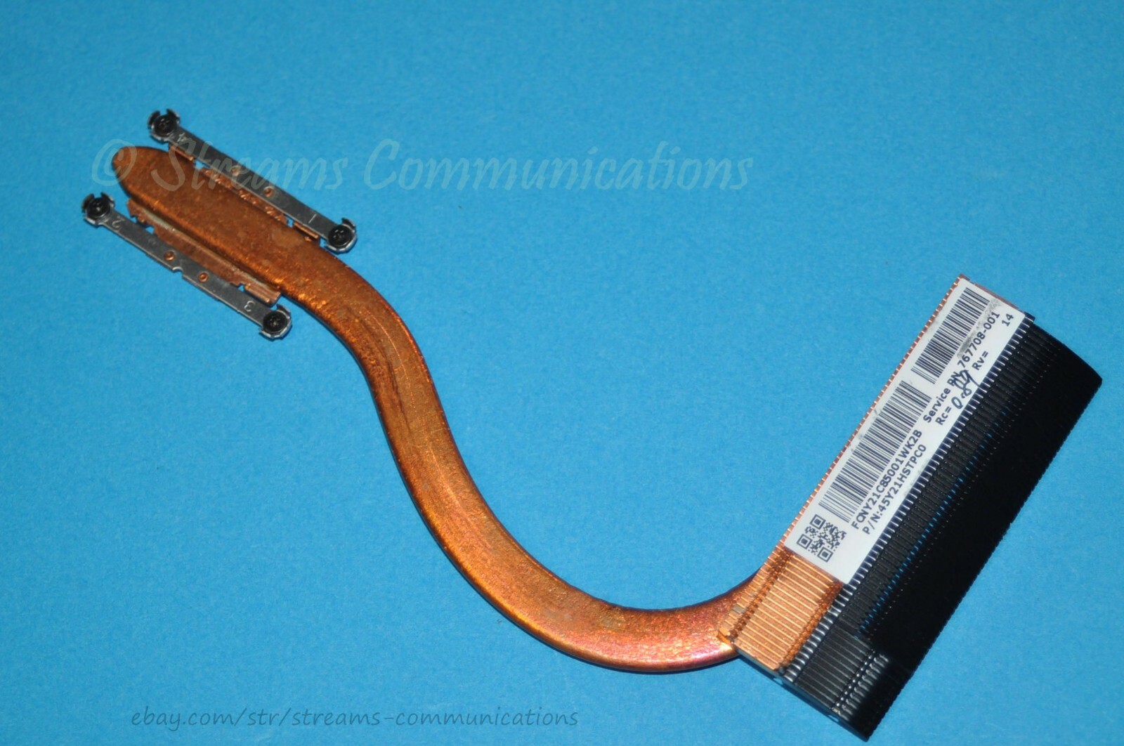 HP Pavilion 15-P Series Laptop CPU Heatsink (HP Part Number: 767708-001)