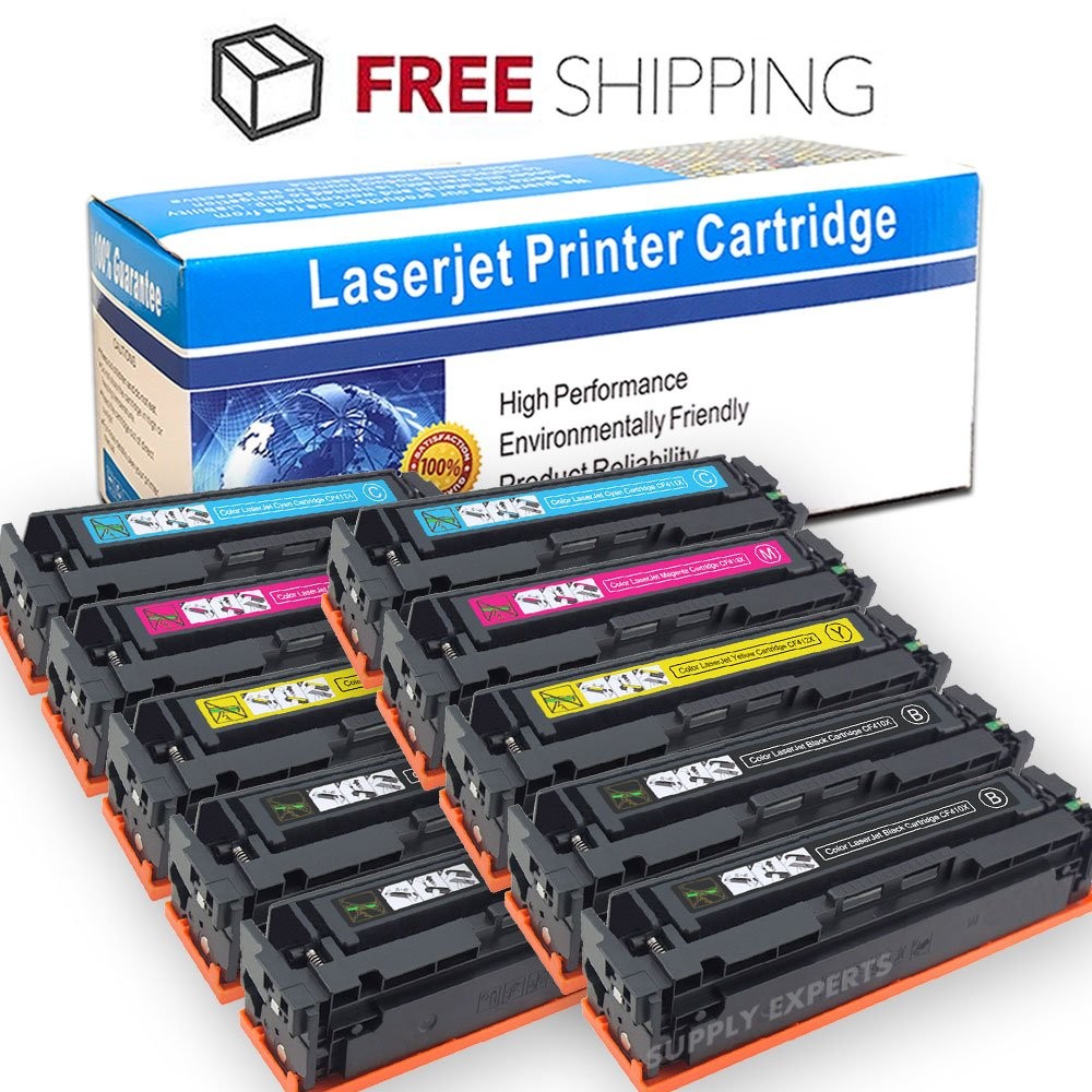 10PK CF410X Series Toner Set + 2 Black for HP M452 M477