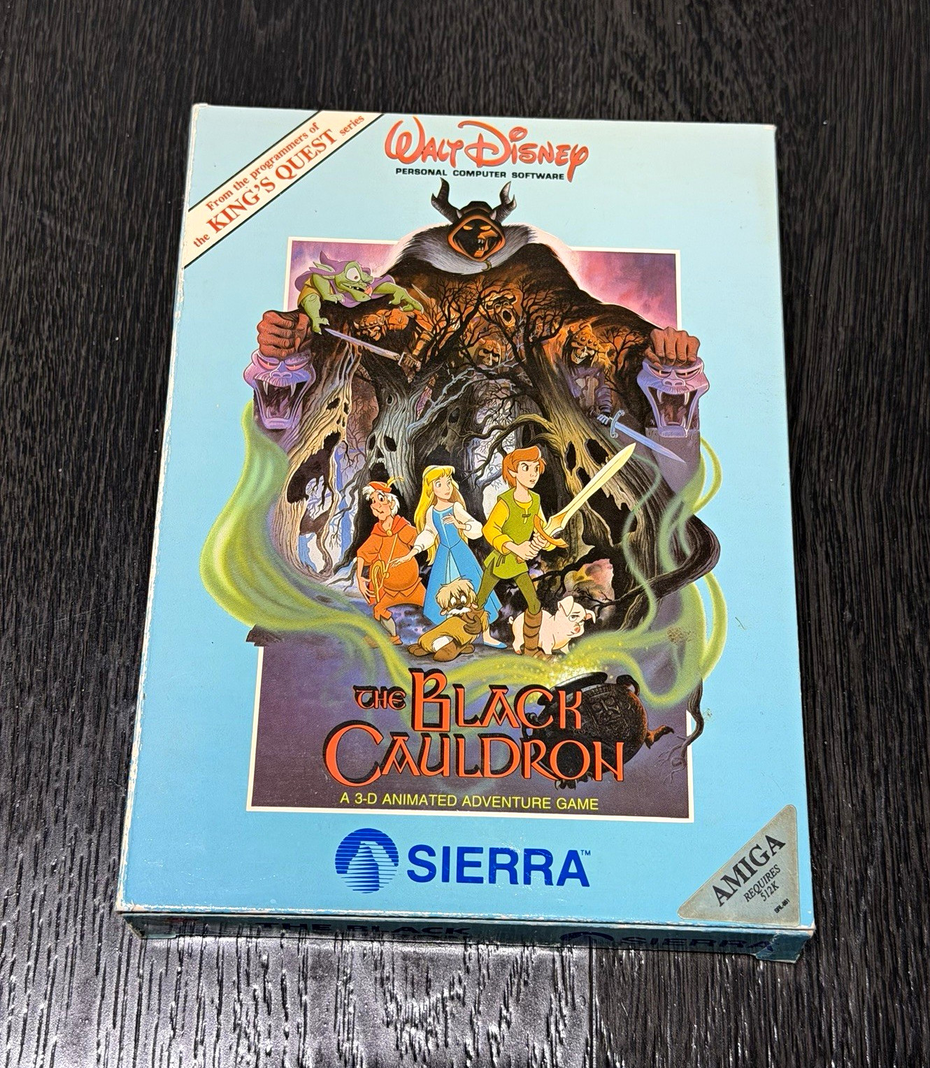 Sierra | Rare The Black Cauldron Game for Commodore Amiga