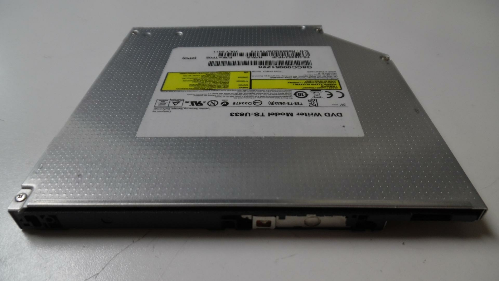Genuine Toshiba Tecra R850-S8511 DVD±RW Optical Drive - TS-U633 - No Bezel