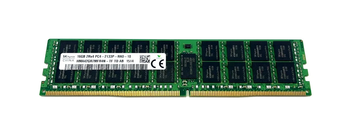 SK Hynix 16GB 2Rx4 PC4-2133P-RA0-10 Server Memory HMA42GR7MFR4N-TF