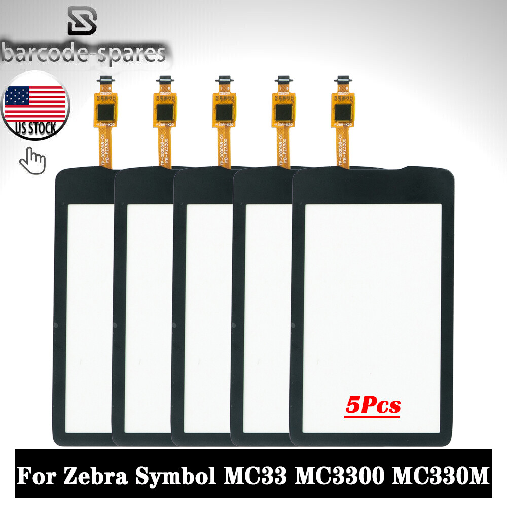 5PCS Touch Digitizer Screen for Zebra Symbol MC33 MC3300 MC330M Scanner