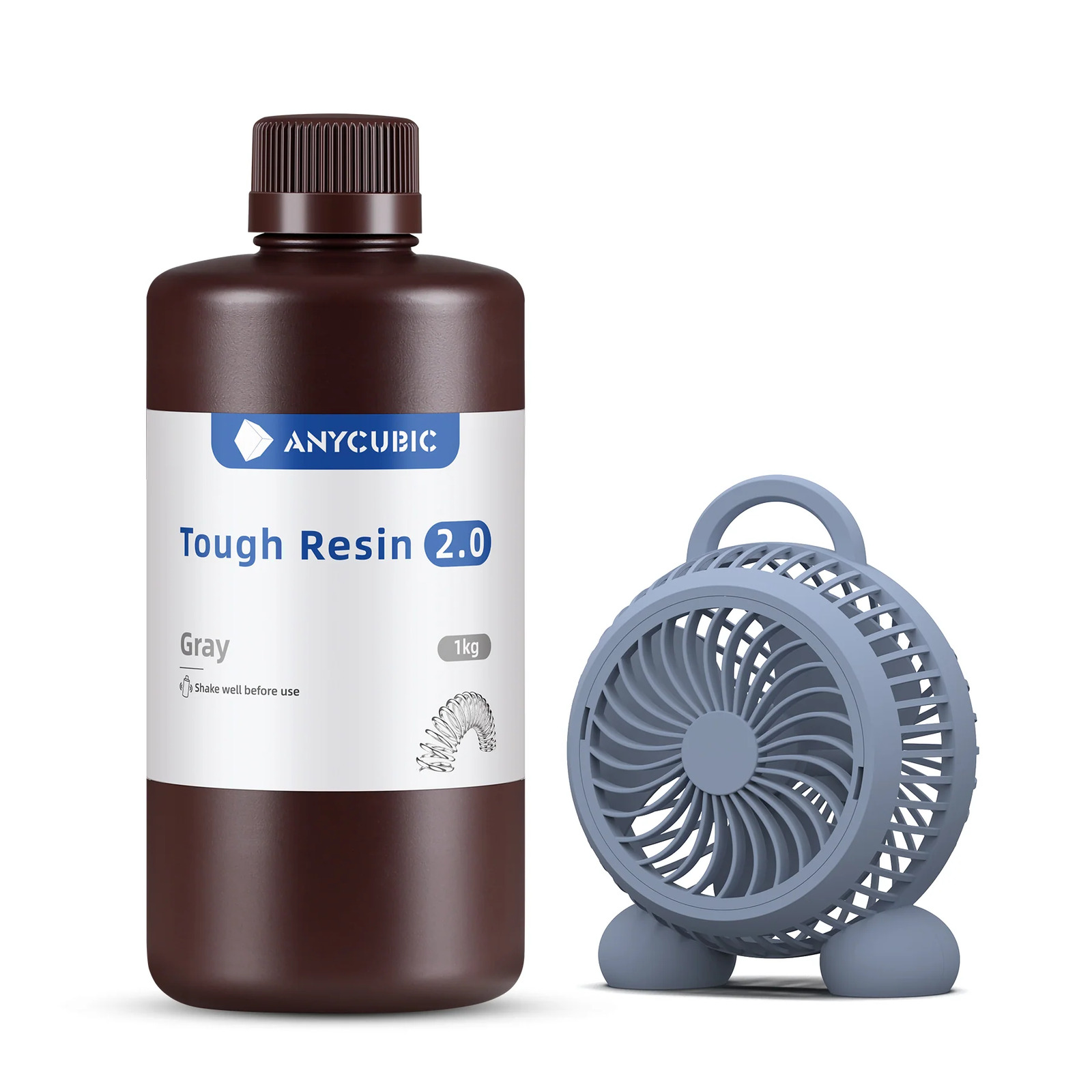 ANYCUBIC Flexible Tough Resin 2.0 405nm UV Resin High Toughness 3D Printer Resin