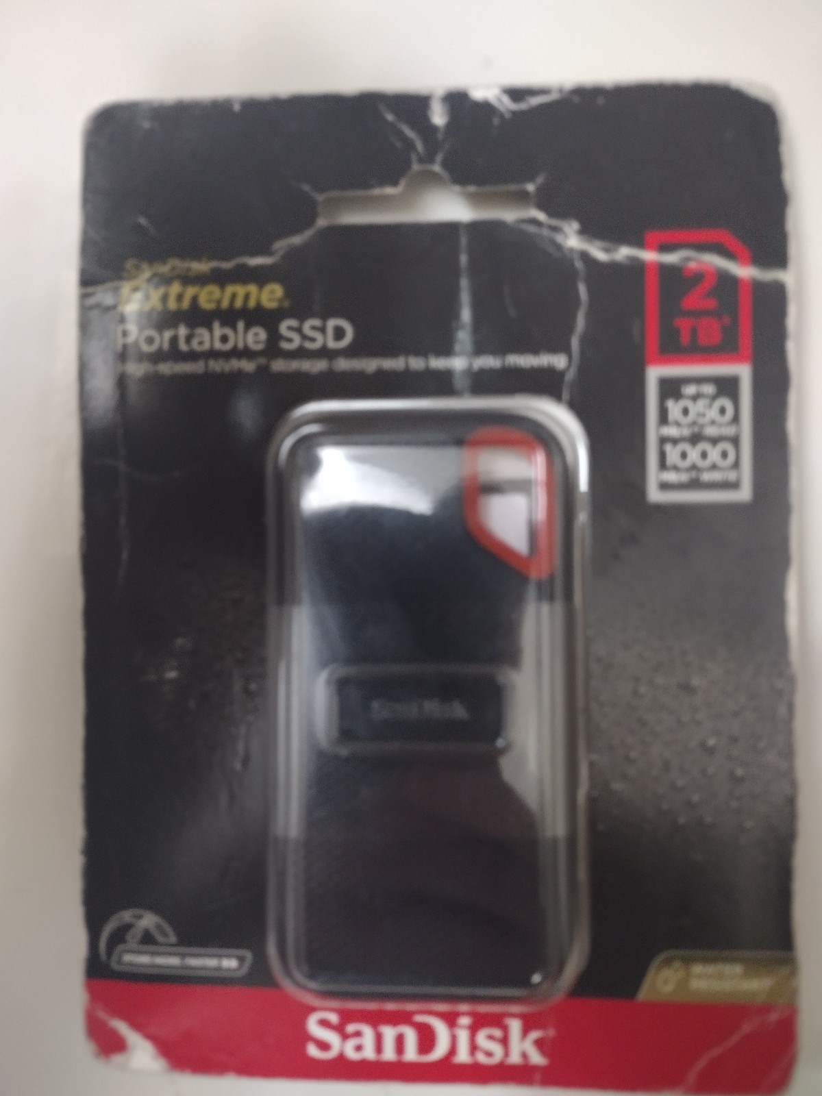 SanDisk 2TB, External,2.5 inch (SDSSDE61-2T00-G25) Solid State Drive