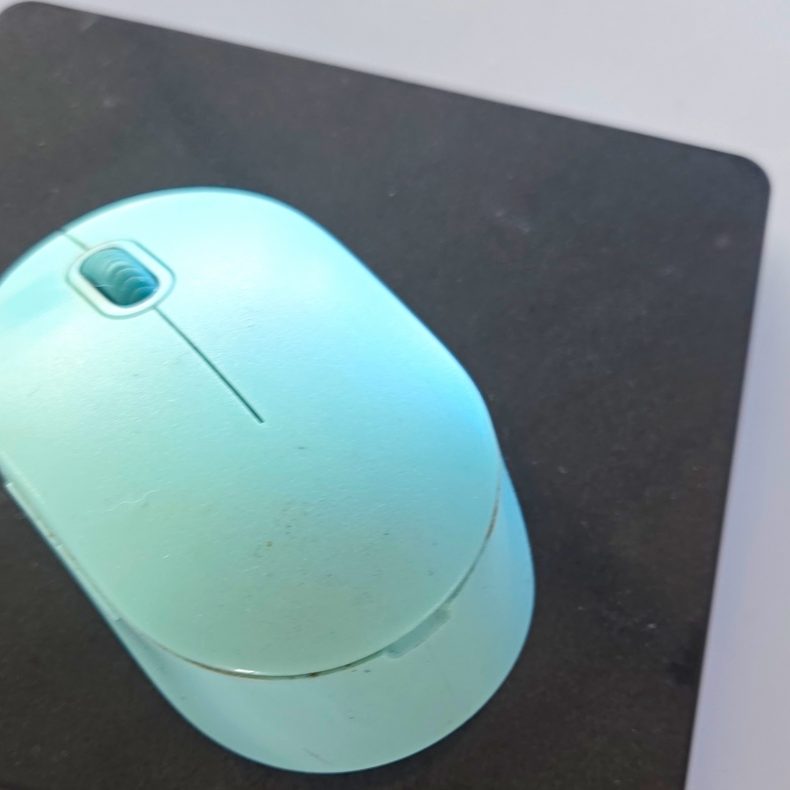 onn Wireless Optical Mouse Blue 1000 DPI 3-Button Scroll Wheel On/Off 100122453