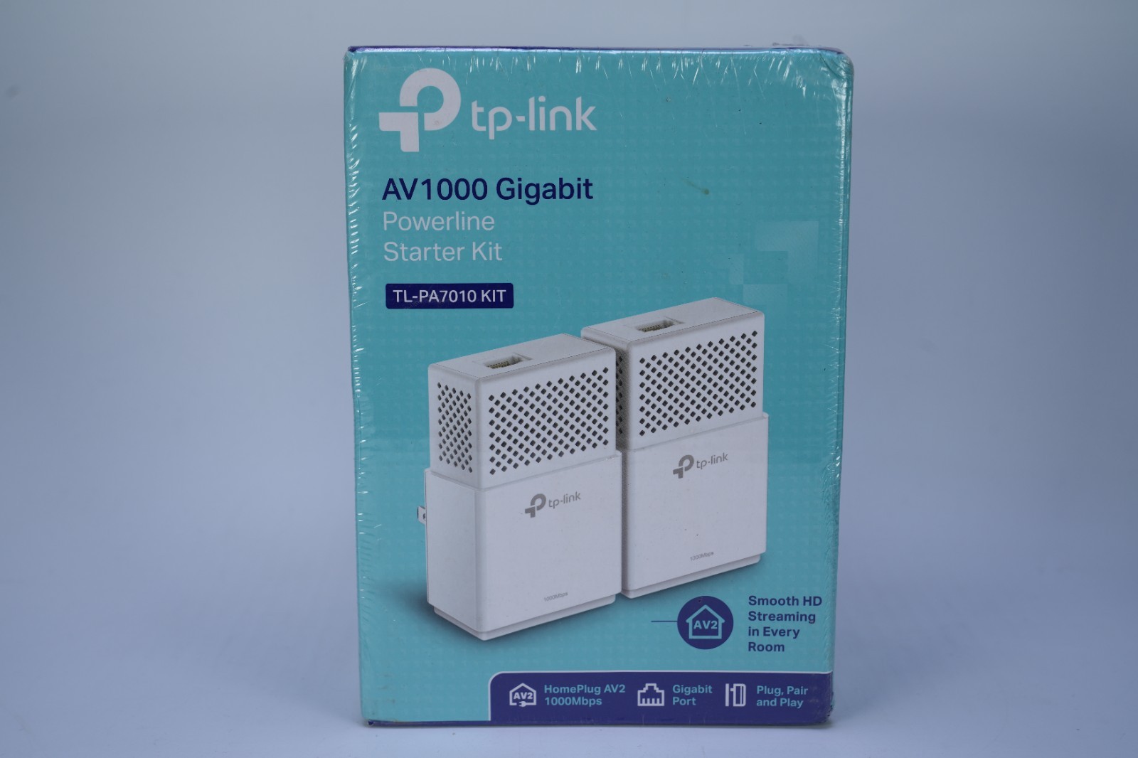 TP-LINK TL-PA7010 KIT Gigabit Powerline Starter Kit AV1000 New
