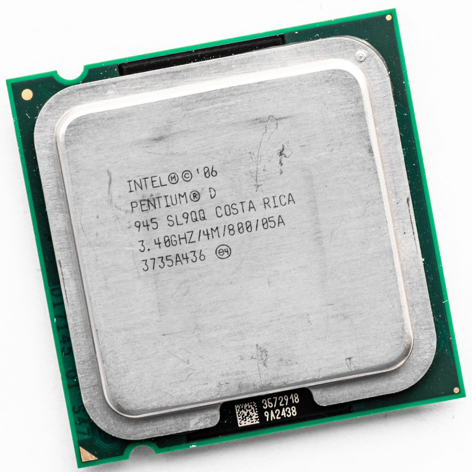 Intel Pentium D 945 SL9QQ LGA775 3.4GHz Processor Dell Dimension E510 Upgrade