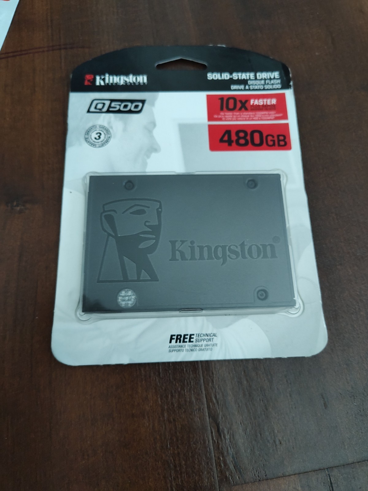 Kingston 480GB Q500 SATA3 2.5 SSD  SA400S37/480G