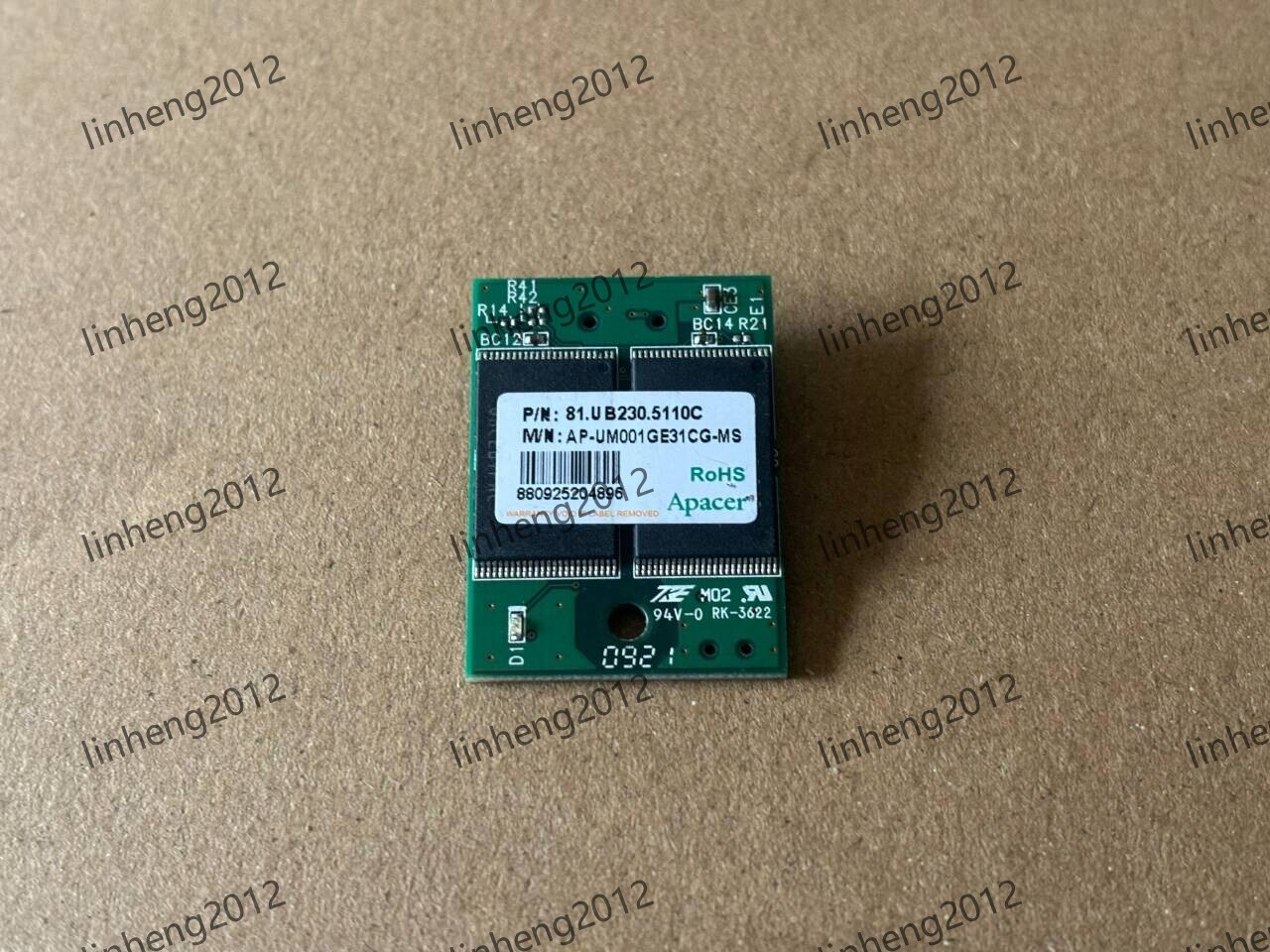 APACER 1GB 9-Pin USB Flash Drive Disk On Module DOM USB （Small 9PIN）