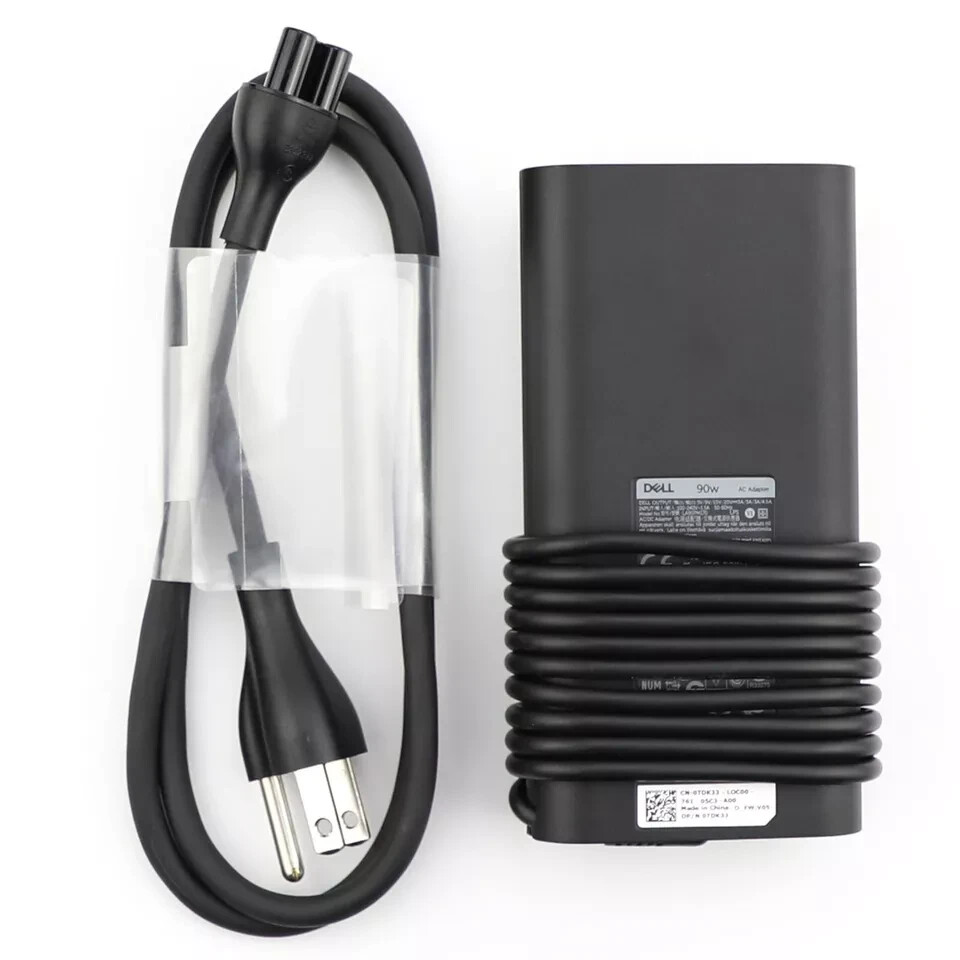 Genuine 90W USB C Charger for Dell Latitude 5411 5421 5431 5511 5521 5531 7410