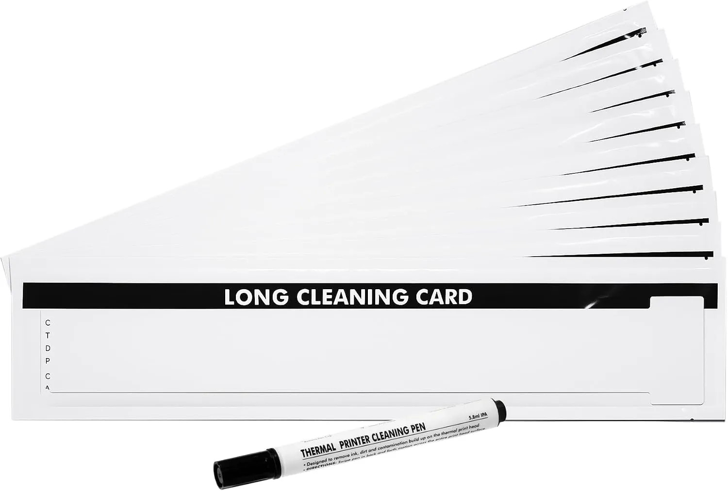 Printer Cleaning Kit Cards And Pen For Magicard Pronto 100 300 400X 600 Endur...