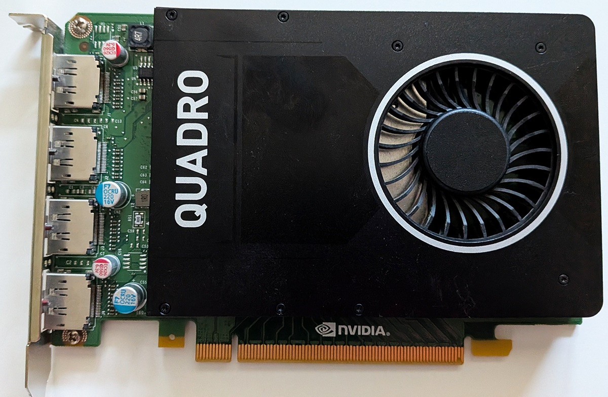 Nvidia Quadro M2000 4GB GDDR5 PCIe 4-Port Graphics Video Card
