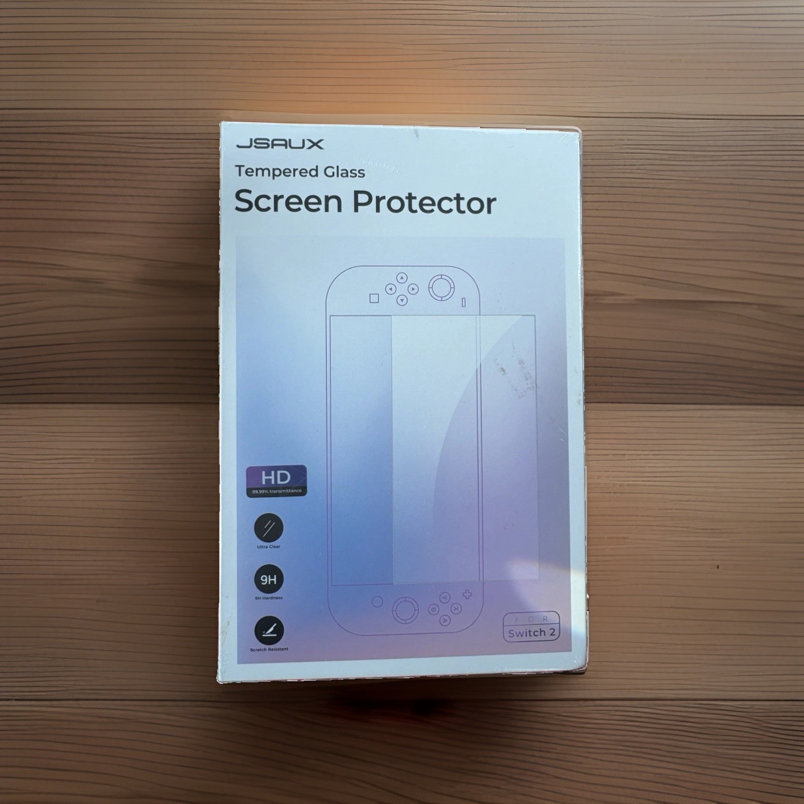 JSAUX Tempered Glass Screen Protector Switch 2 GP0123 Ultra Clear (3 pcs)