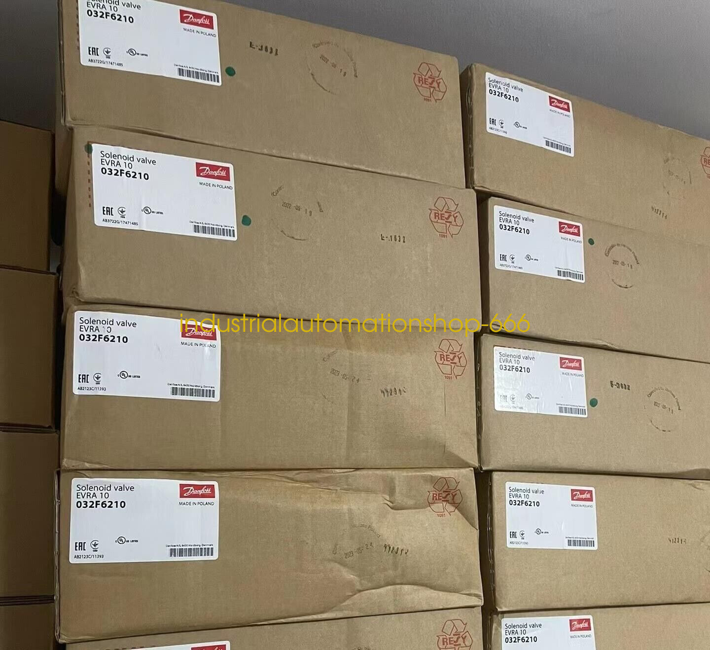 1pc NEW Danfoss EVRA10 032F6210 Solenoid Valve Via DHL or FedEX