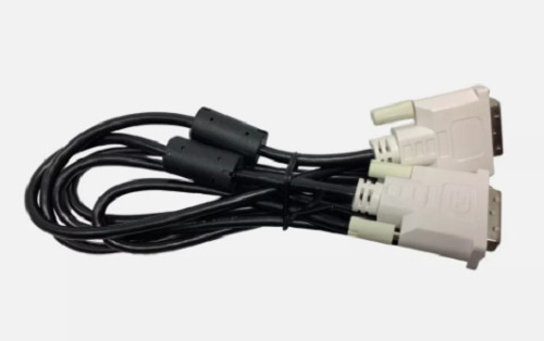 Dell DVI-D M-M 18pin Black 6ft Cable NEW 6715009017P21 E55218 Single Link