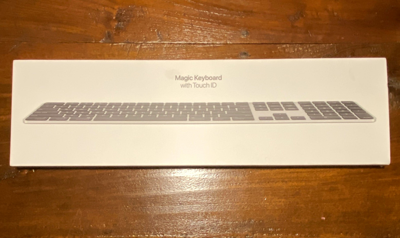 Apple Magic Keyboard Touch ID + Numeric Keypad Wireless Black English MMMR3LL/A