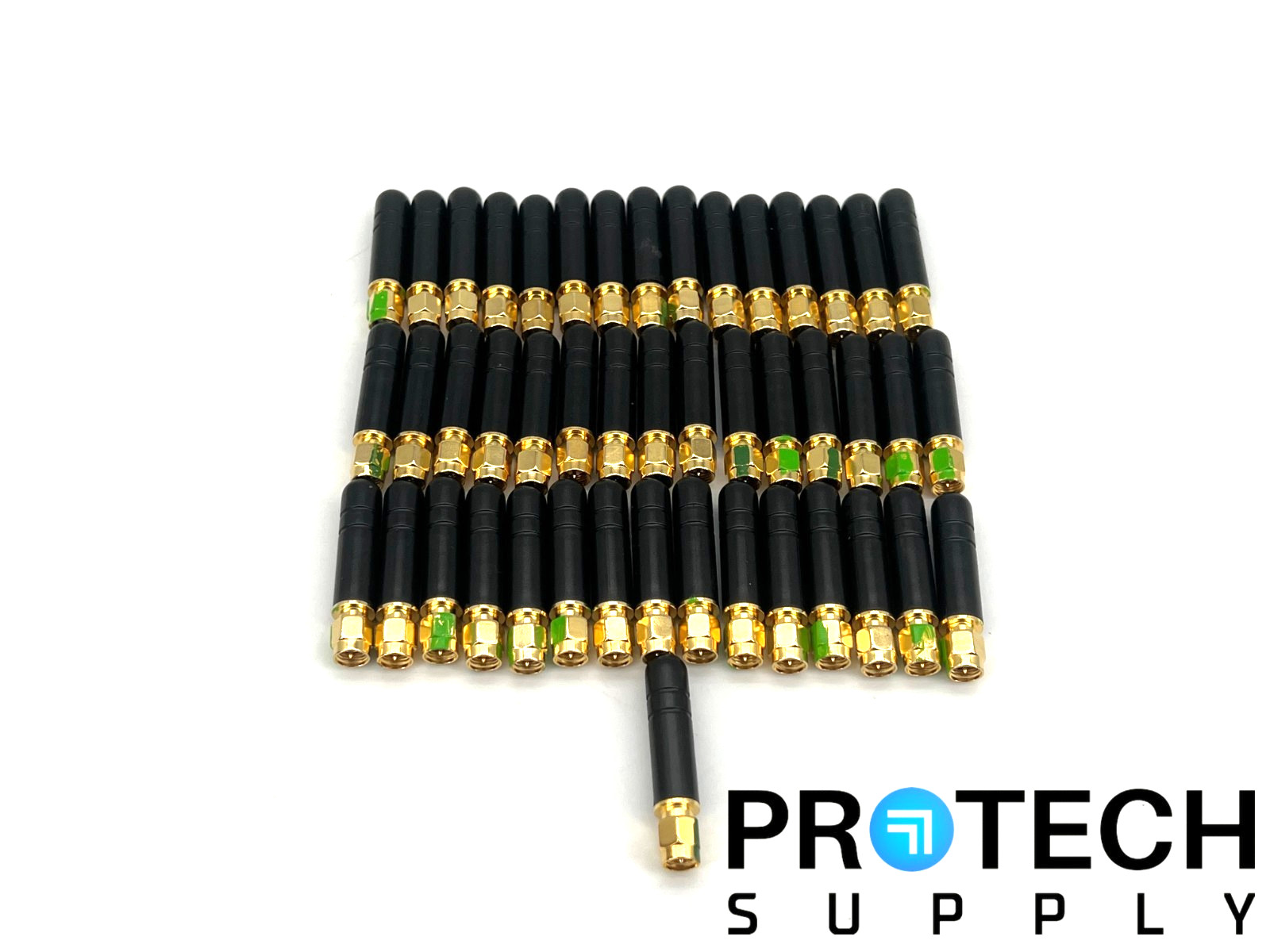 (Lot of 46) RF Coaxial Antenna 2.4 GHz
