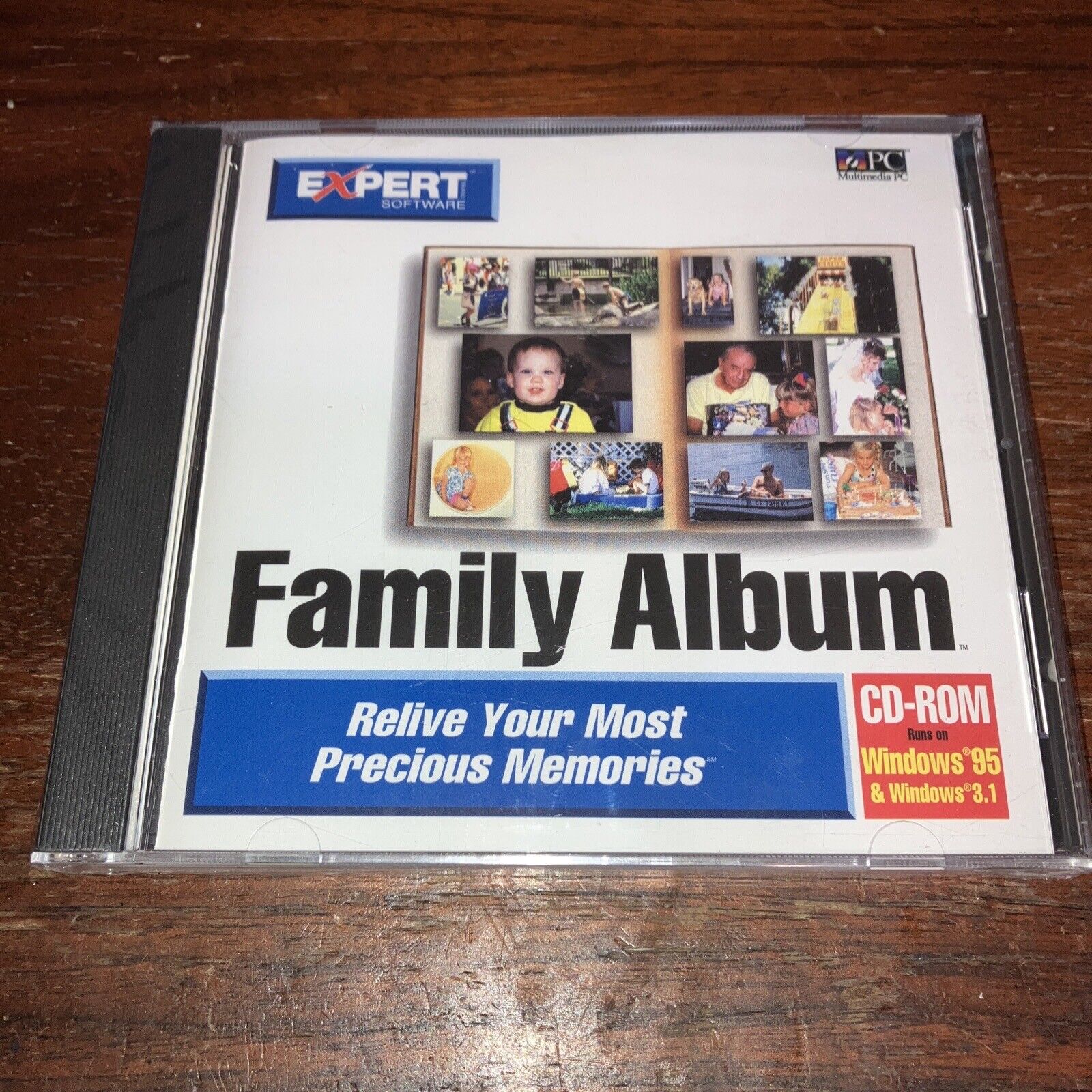 Vintage Software - Windows 95 & Windows 3.1 - 1995 Expert Software Family Album