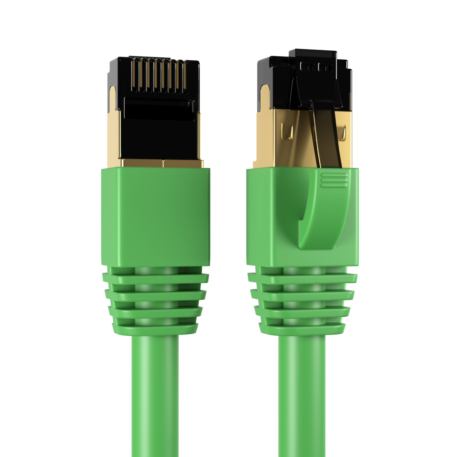 CAT8 Ethernet Cable Super Speed 40Gbps LAN Wire Green 0.5FT- 75FT Multipack  LOT