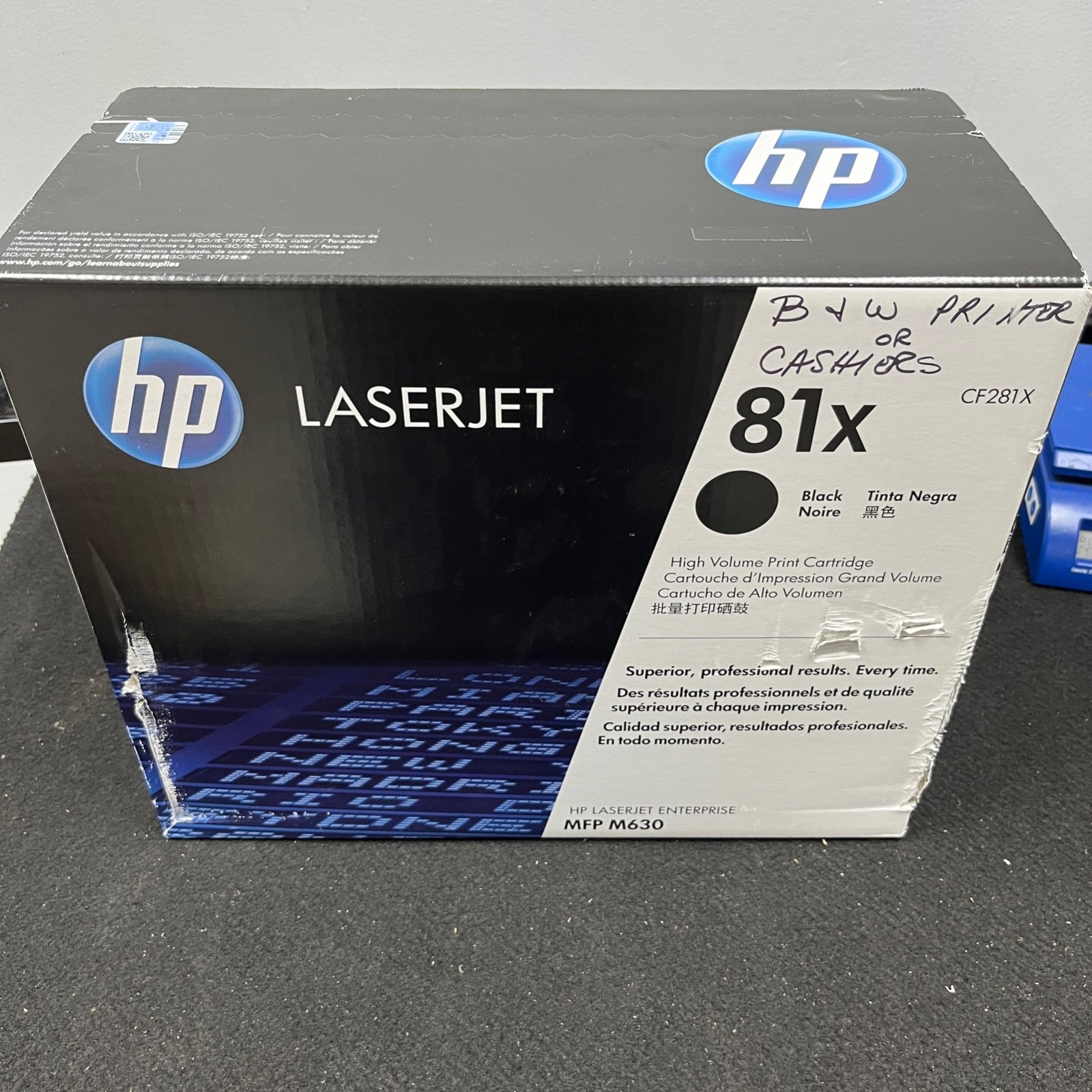 HP Laserjet 81X High Volume Print Cartridge - Black CF281X - NIB, Sealed