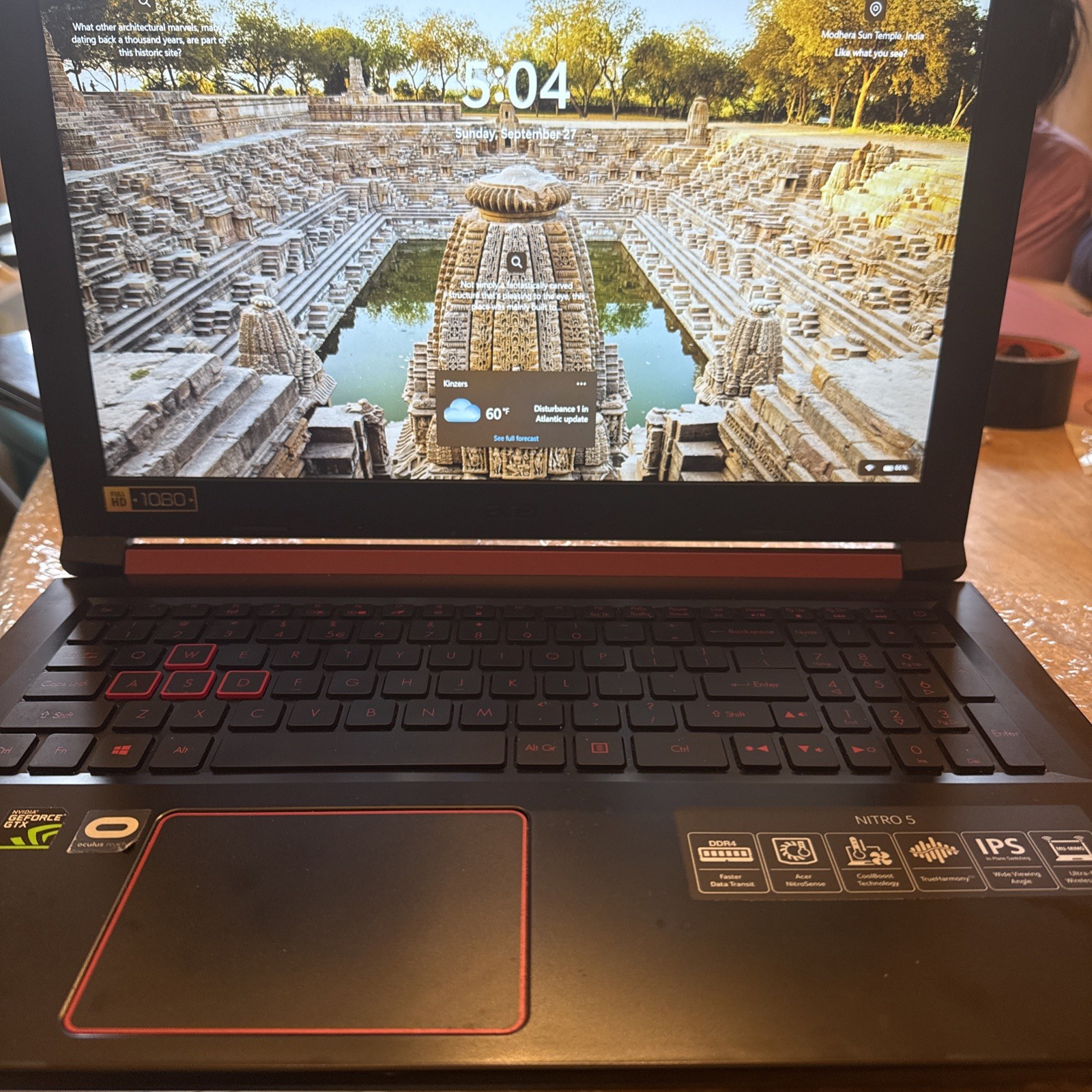 ACER NITRO 5 AN515-53-55G9 512SSD 16GB RAM INTEL I5-8300H GAMING LAPTOP