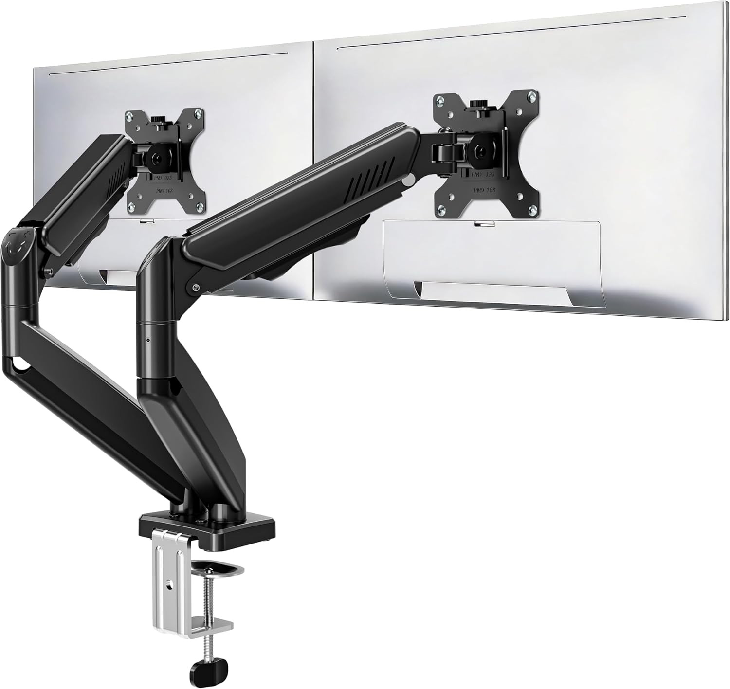 MOUNTUP Single Monitor Desk Mount Holds Screen up to 32 inch, Height Adjustable 