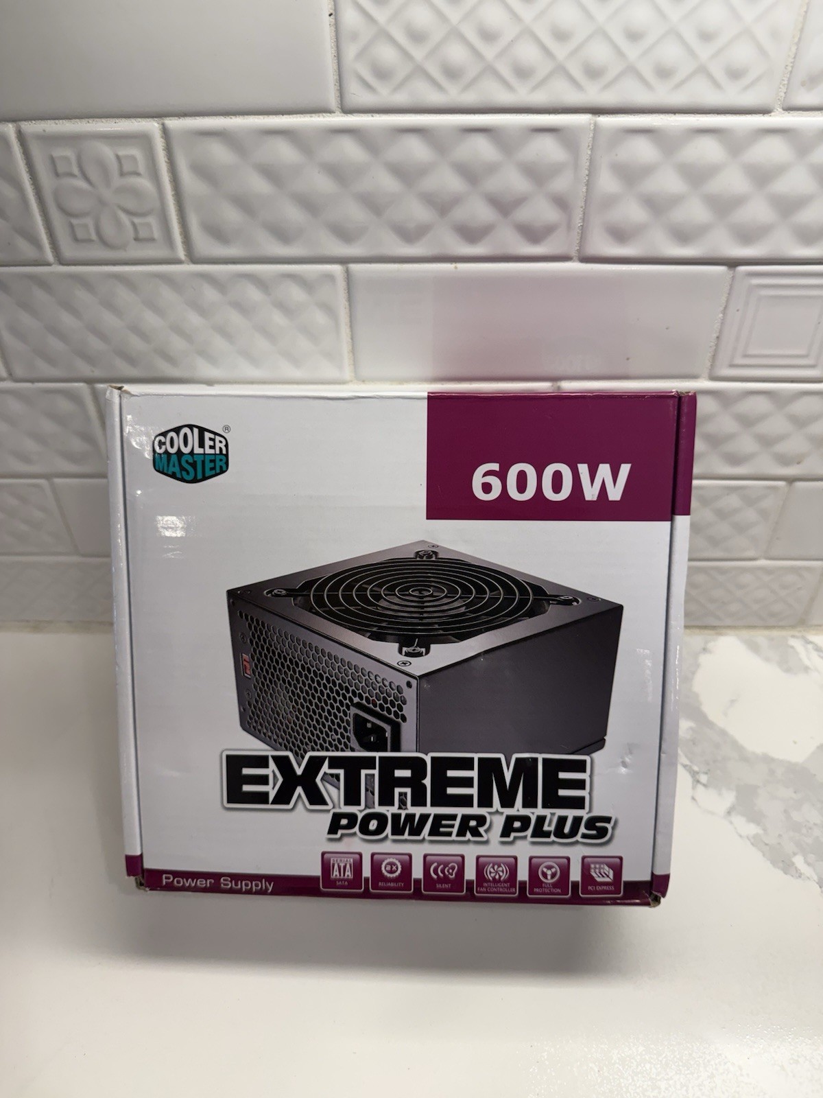 COOLER MASTER 600W Extreme Power Plus PC Gaming Power Supply Model RS-600-PCAR