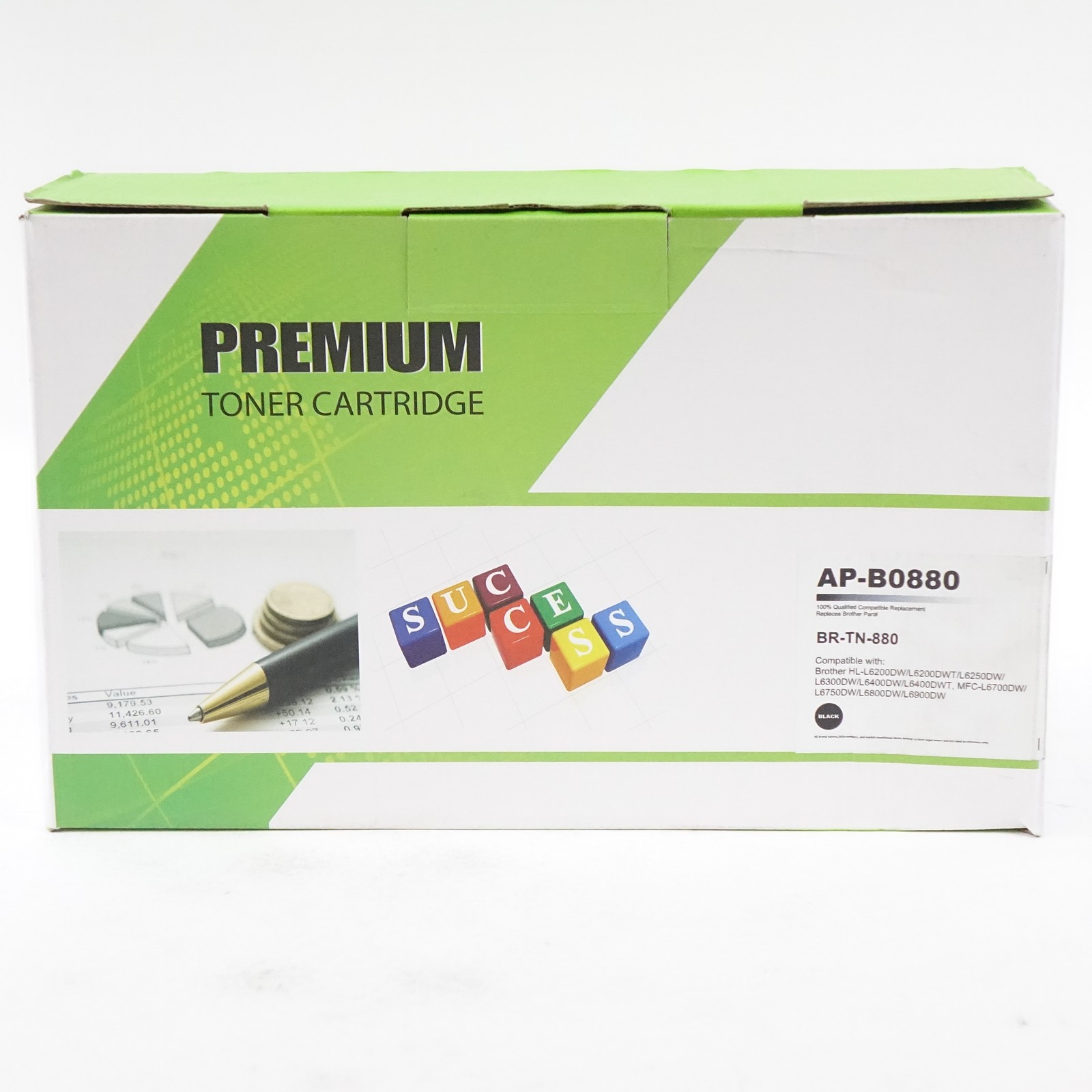 Premium Ink&Toner | Re-Manufactured Toner Cartridge Replacement for TN-880