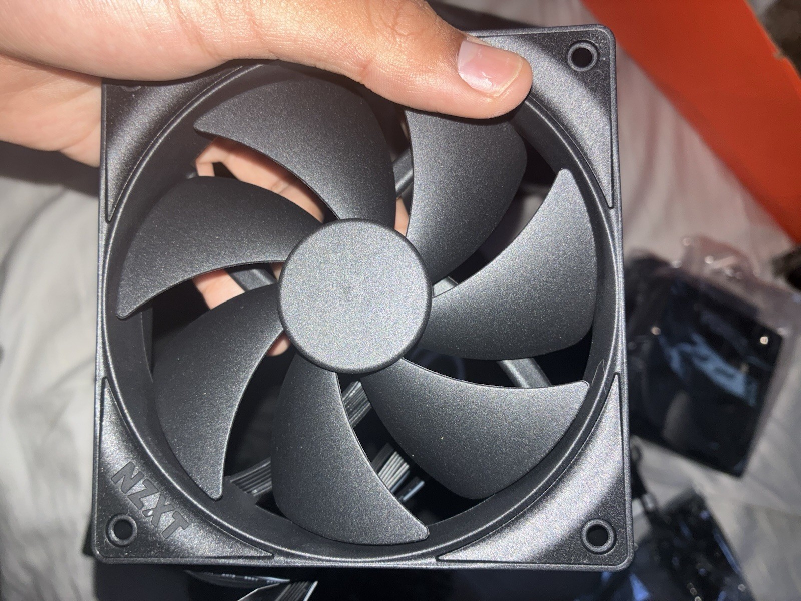 (4 FANS) NZXT F120 Black NON RGB PC Fans (1x Quiet fans, 3x Performance fans)