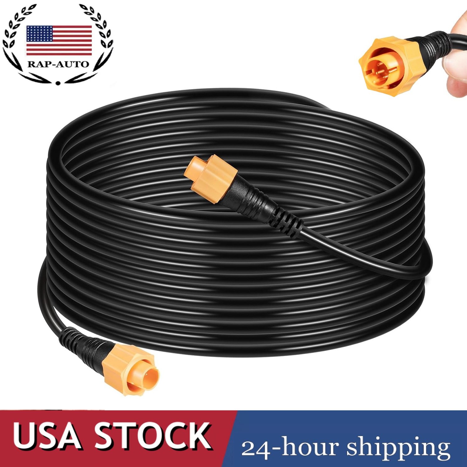 Replacement for Lowrance 000-0127-30 Ethernet Crossover Cable Yellow Cat7 Cable