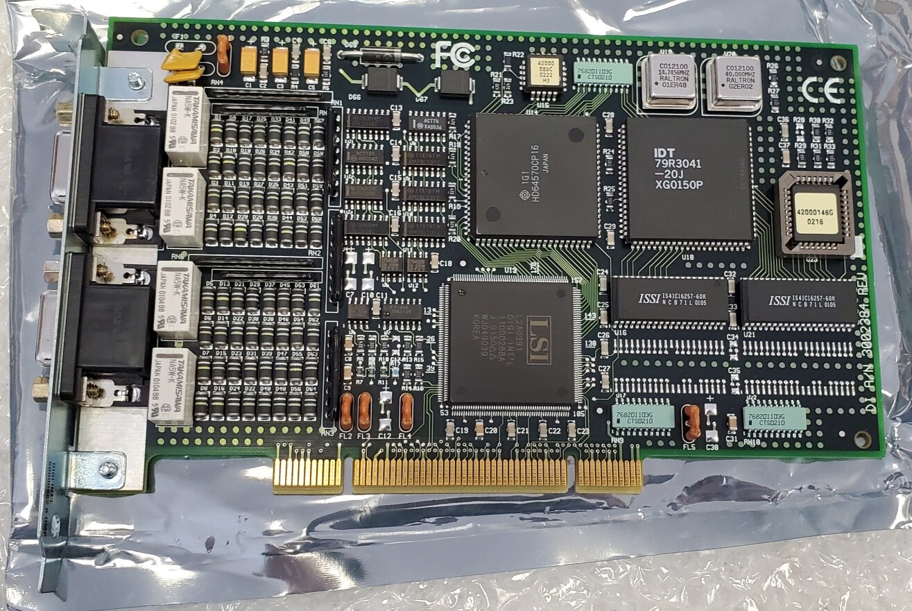 30002382-03 50000606-01 C/X PCI 2 LINE