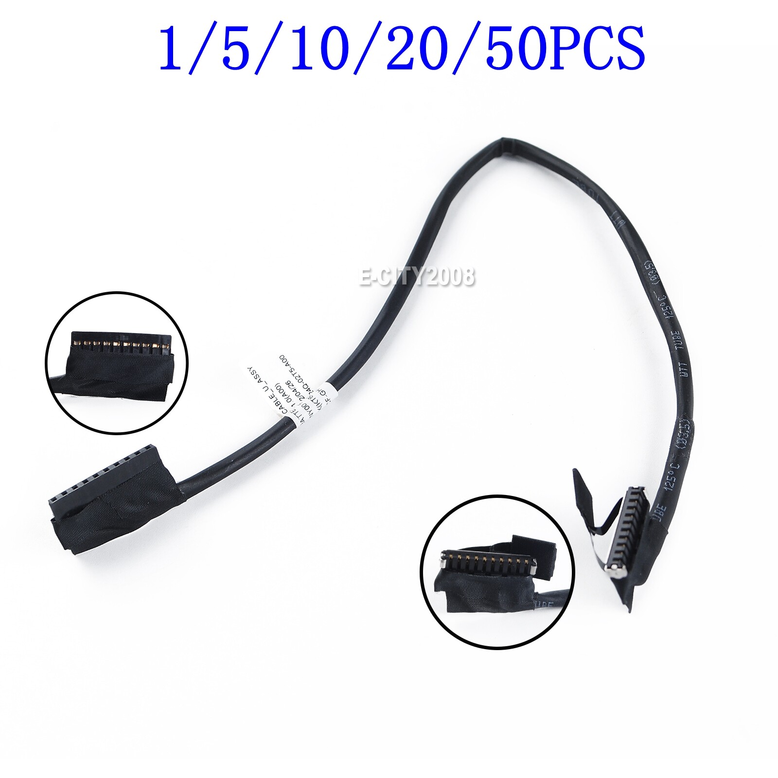 Lot Battery Connector Cable For Dell Latitude 5580 Precision 3520 0968CF 968CF