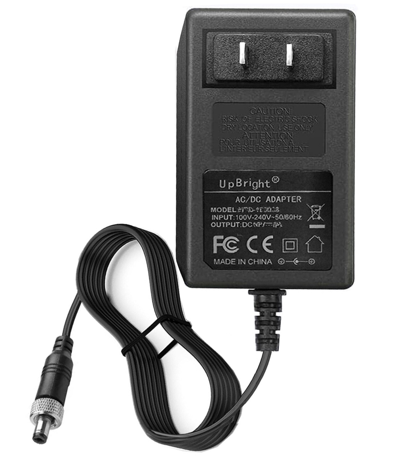 AC Adapter w/Locking For Soundcraft Ui12 Digital Mixer 5056217 Power Supply Cord