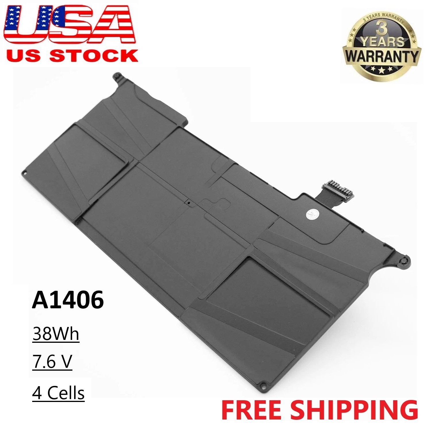 A1406 A1495 Battery for Apple MacBook Air 11" inch A1370 mid-2011 A1465 mid-2013