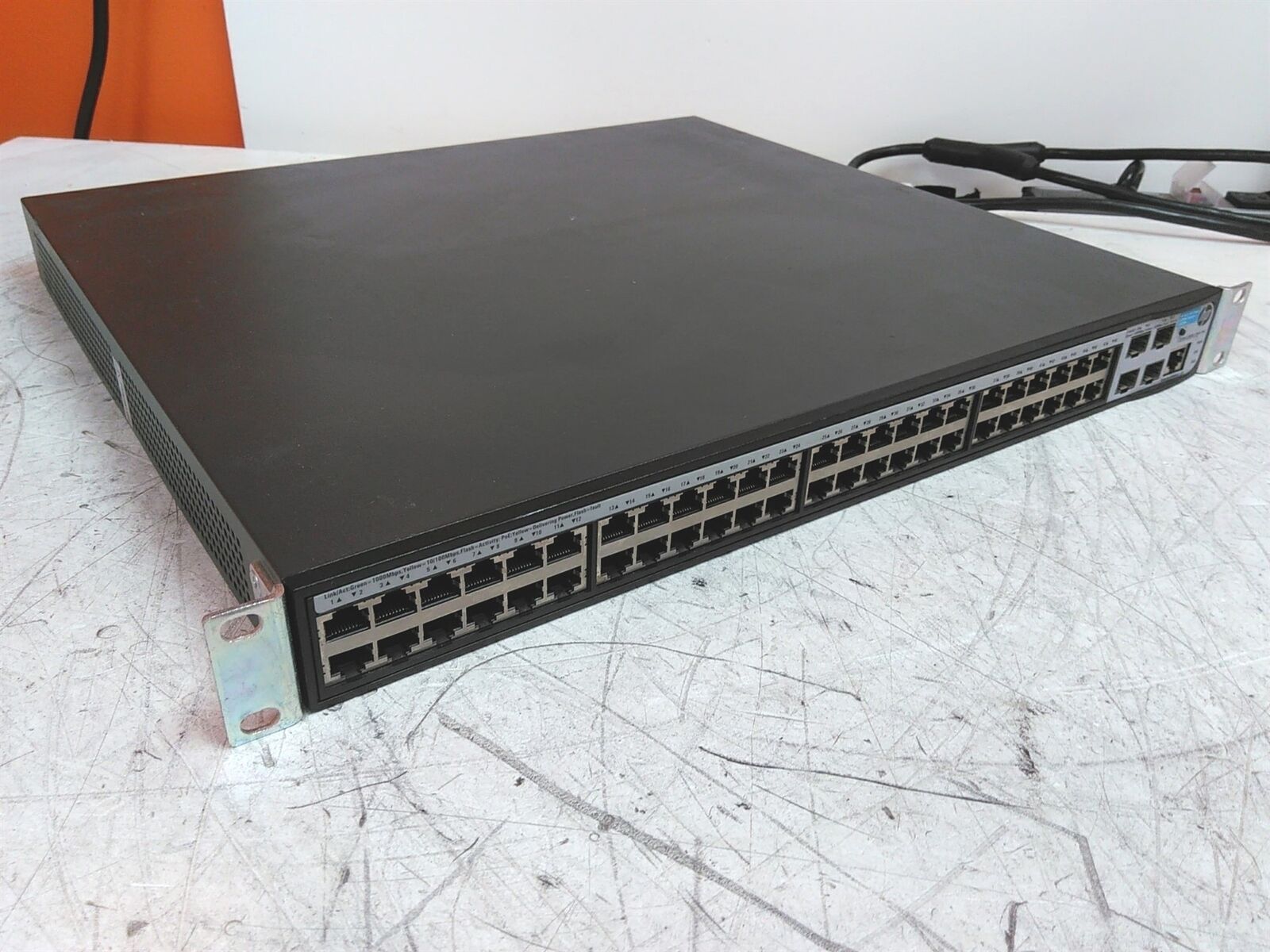 HP 1920-48G-POE+ JG928A 48 Port 370W PoE Gigabit Ethernet Switch 