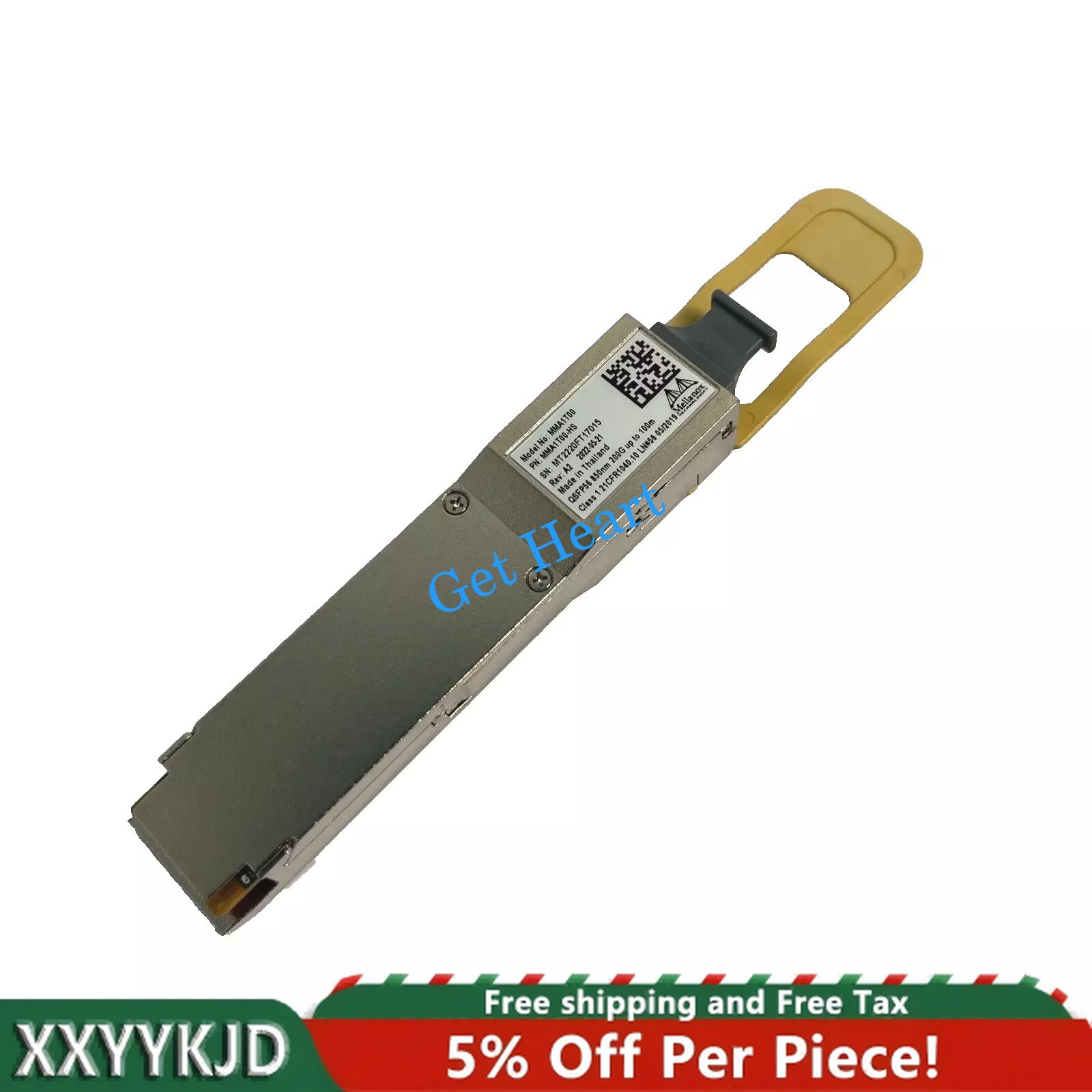 NEW Mellanox MMA1T00-HS Optical Transceiver QSFP56 850nm 200G Up To 100m
