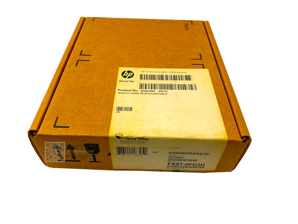 JD093B I Genuine HPE X130 10G SFP+ LC LRM XCVR 0231A0Y0 Transceiver RENEW SEALED