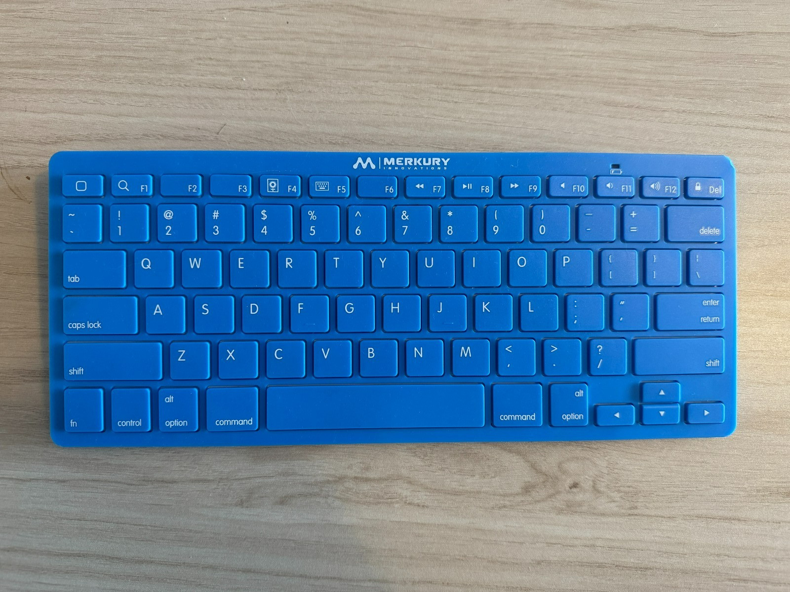 Merkury Innovations Mini Travel Bluetooth Wireless Keyboard Blue