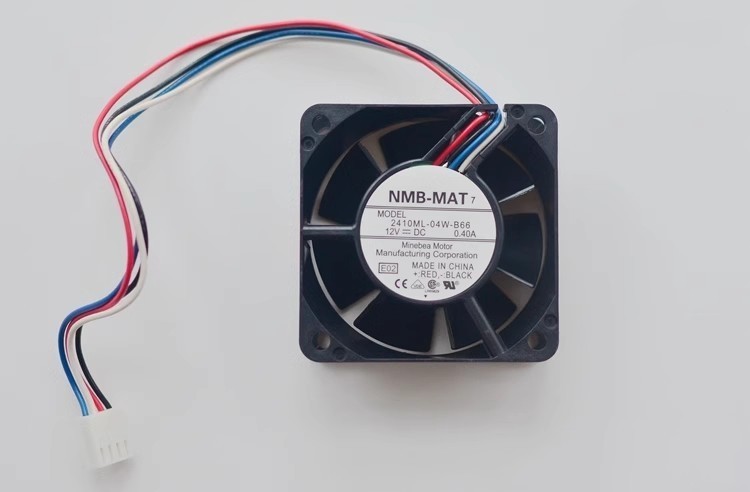 NMB 2410ML-04W-B66 6025 12V 0.40A 6CM 4-Pin Cooling Fan