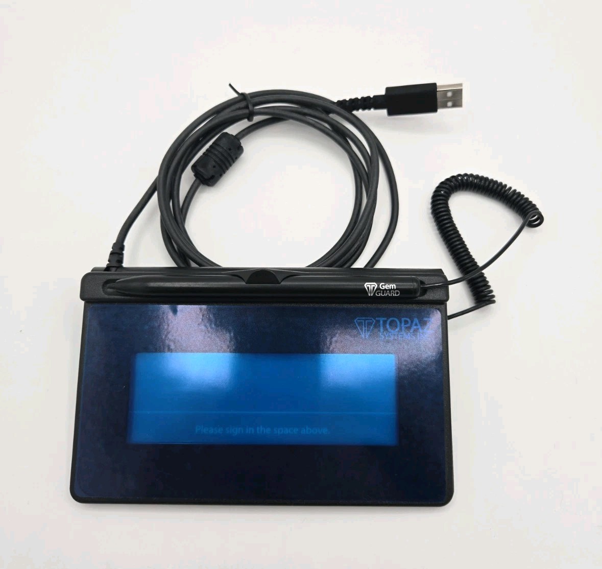 Topaz T-S460-HSB-R USB Electronic Signature Capture Pad 