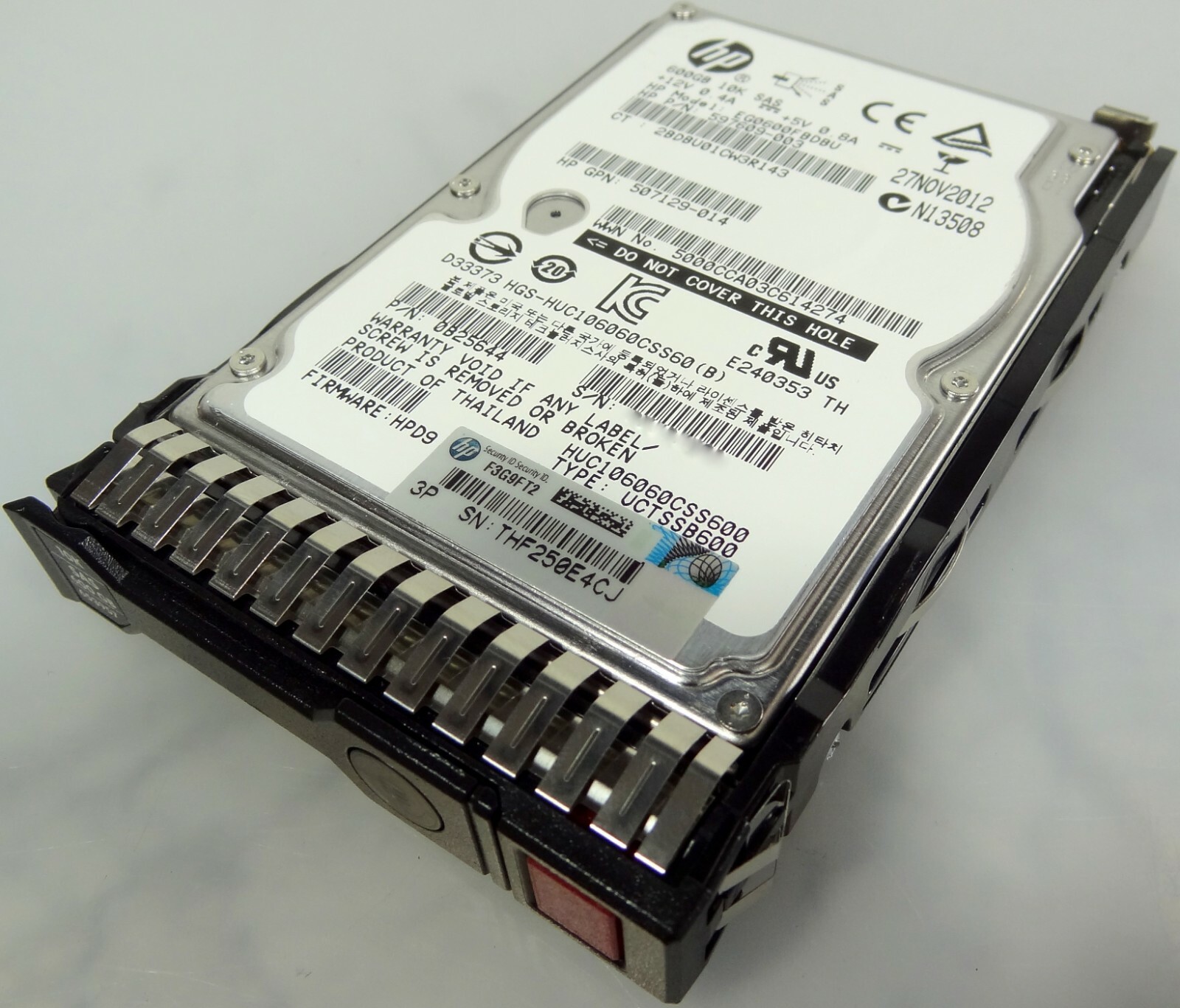 HP 600 GB,Plug-In Module,10000 RPM (597609-003) Hard Drive