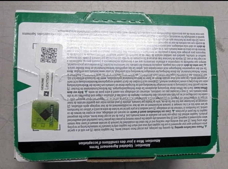 ✨ Lexmark Yellow 70C10Y0 701Y - for CS310, CS410, CS510, CX410, CX510 Toner ✨