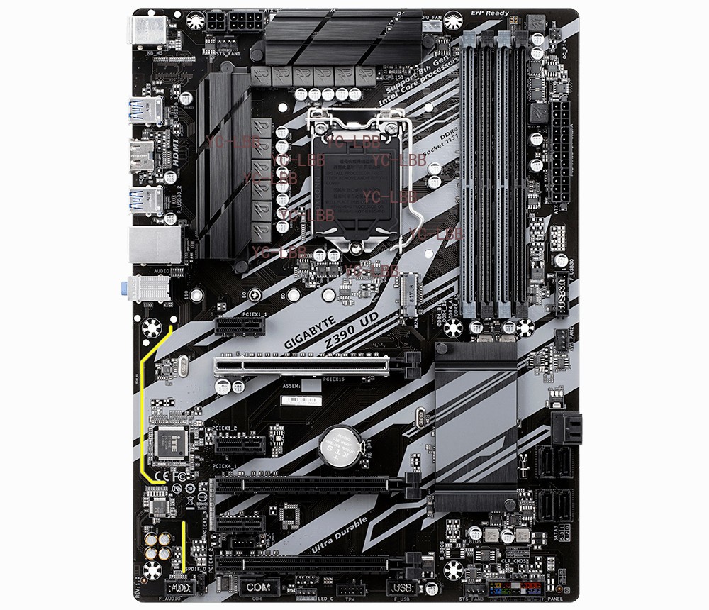 ATX Z390 UD Motherboard 1151 ddr4 Gigabyte Technology M.2 usb3.1 4 memory slot