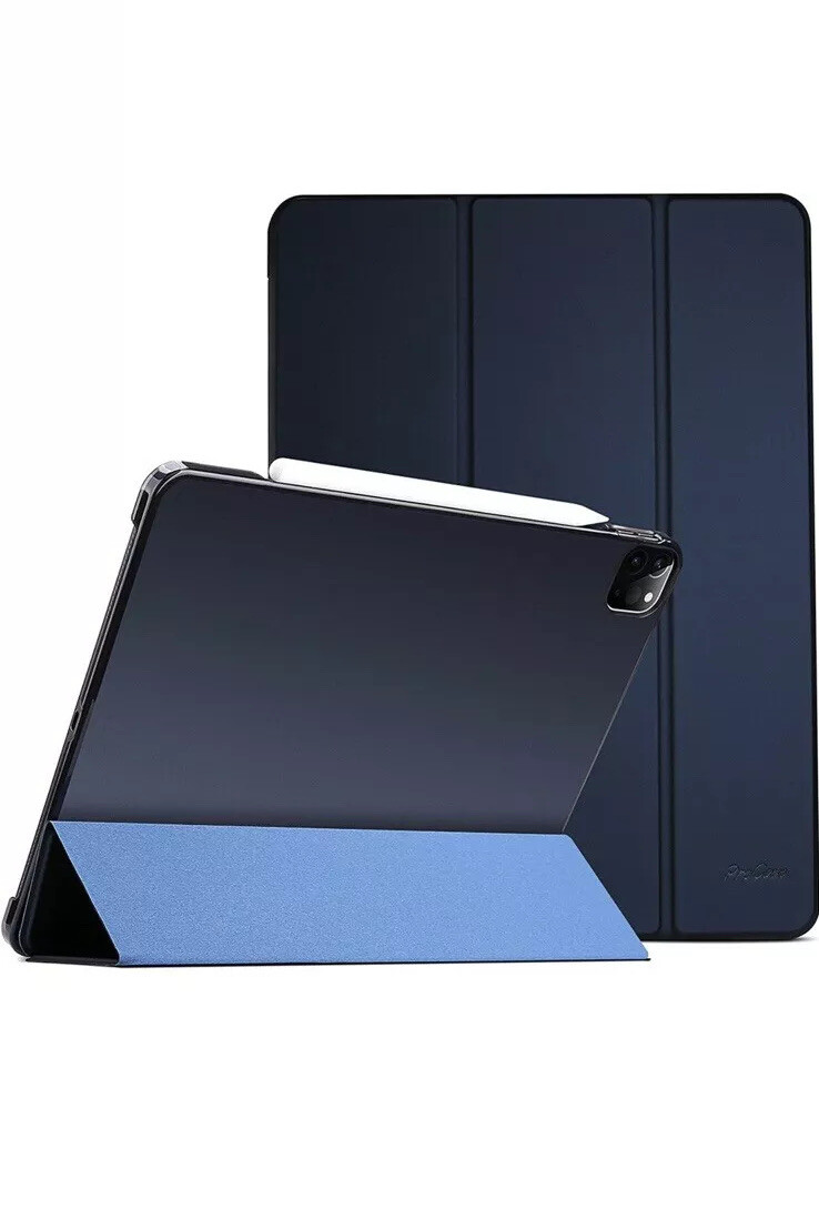 ProCase iPad Pro 12.9 Case 2021 5th Generation Slim Stand Hard Back Shell Sma...