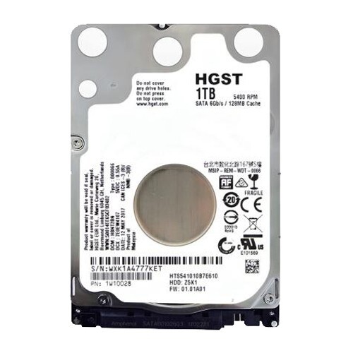 FOR FIT HGST HTS541010B7E610 1TB 5400RPM SATA 6Gbps 2.5" Laptop Hard Disk Drive
