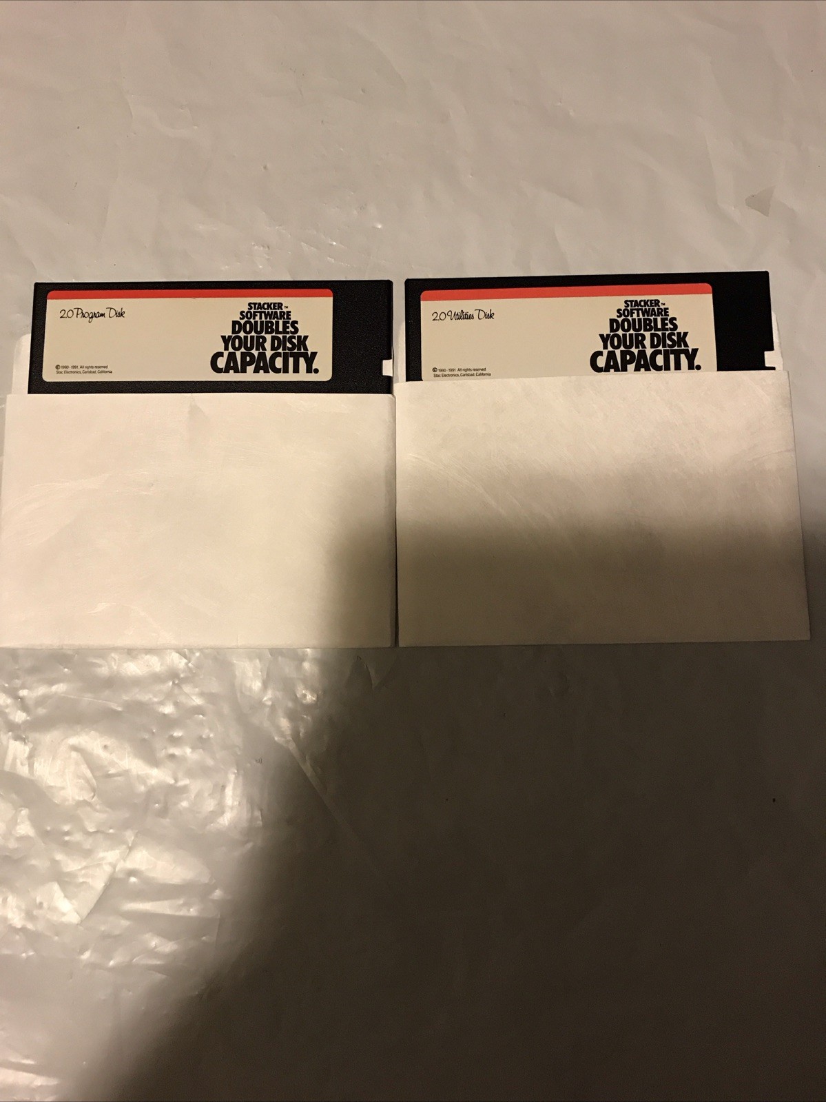 Stacker 2.0 for Windows & Dos 3.5" & 5.25" Disks - Retro Software - Rare