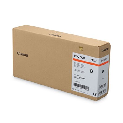 Canon PFI-2700O Original Inkjet Ink Cartridge - Orange Pack (cnm5294c001aa)